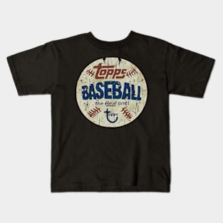 VINTAGE TOPPS BASEBALL THE REAL ONE! TOPPS Kids T-Shirt